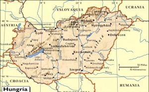 MAPA DE HUNGRÍA - MAPAS MAPA