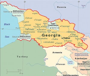 mapa de georgia