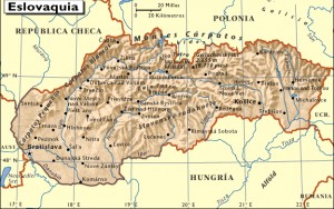 mapa-de-eslovaquia